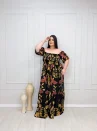 vestido ravello preto plus size 2967