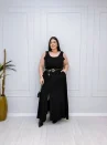 conjunto jussy preto plus size 2361