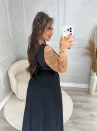 conjunto jussy preto plus size 2361