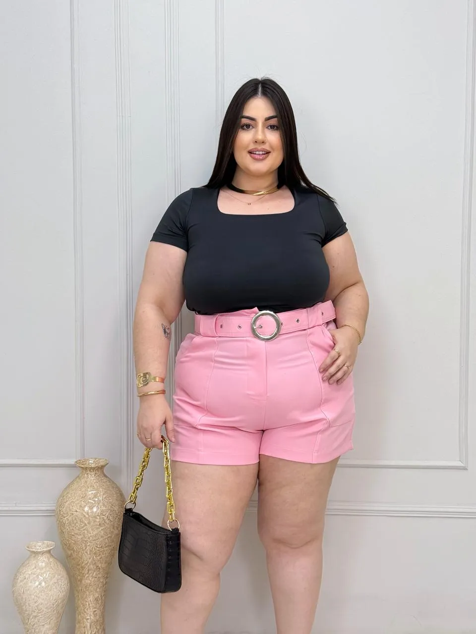 blusa silmara branca plus size 2995